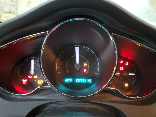 1G1ZC5EU7BF101567 - 2011 CHEVROLET MALIBU 1LT SILVER photo 9