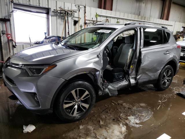 JTMWFREVXJD127303 - 2018 TOYOTA RAV4 ADVENTURE GRAY photo 1