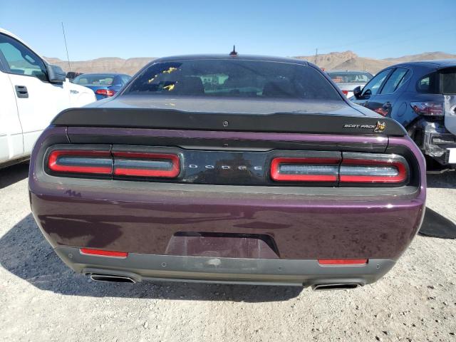 2C3CDZFJ3NH164923 - 2022 DODGE CHALLENGER R/T SCAT PACK PURPLE photo 6