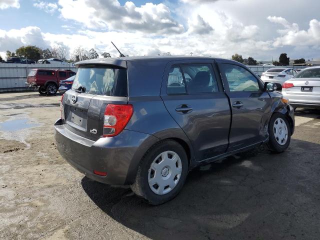 JTKKU4B40C1016243 - 2012 TOYOTA SCION XD GRAY photo 3