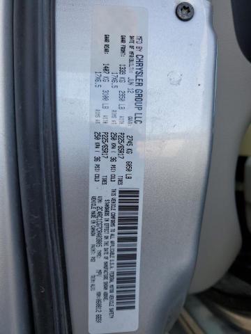 2C4RC1CG7CR403805 - 2012 CHRYSLER TOWN & COU TOURING L SILVER photo 13