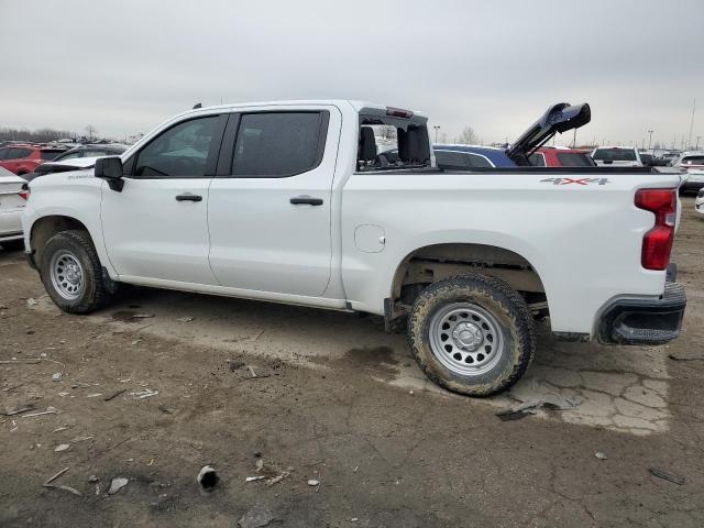 3GCPDAEK5NG569335 - 2022 CHEVROLET SILVERADO K1500 WHITE photo 2