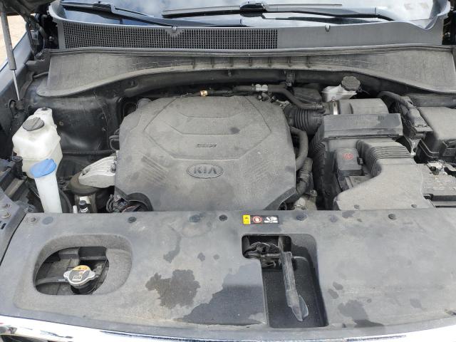 5XYPG4A59KG608964 - 2019 KIA SORENTO LX BLACK photo 11