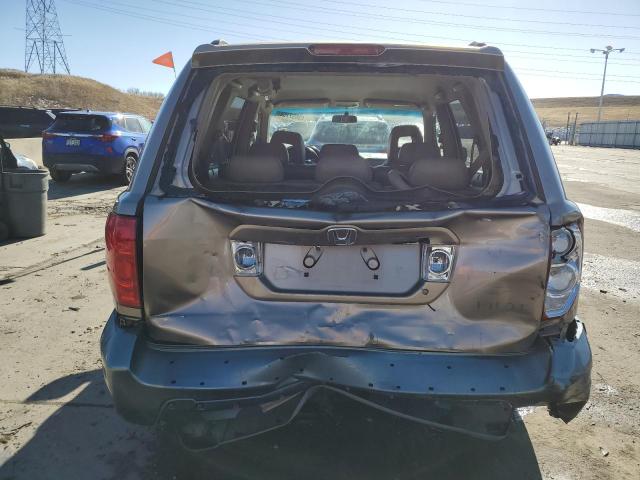 2HKYF18504H516679 - 2004 HONDA PILOT EXL GOLD photo 6