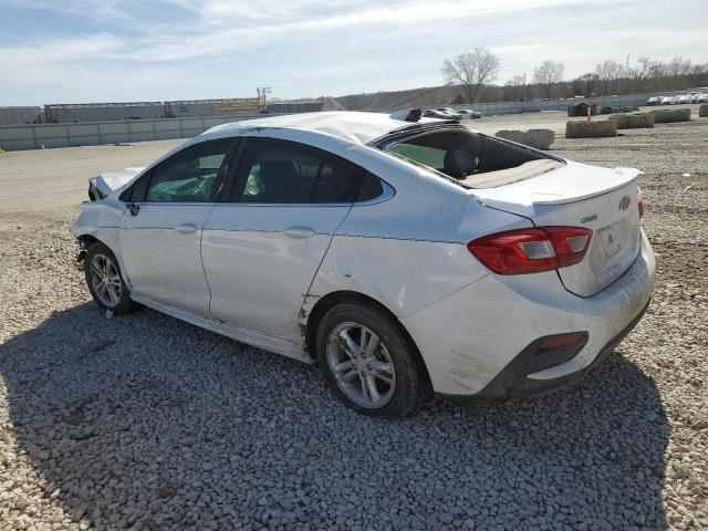 1G1BE5SM2H7110261 - 2017 CHEVROLET CRUZE LT WHITE photo 2