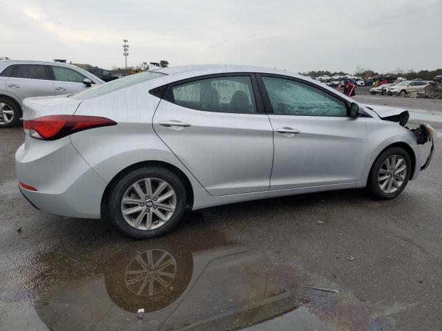 5NPDH4AE8EH518170 - 2014 HYUNDAI ELANTRA SE SILVER photo 3