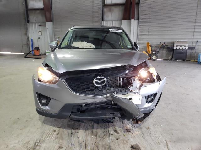 JM3KE4CY6E0387669 - 2014 MAZDA CX-5 TOURING GRAY photo 5