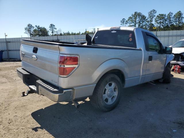 1FTMF1CM8BFC09829 - 2011 FORD F150 SILVER photo 3