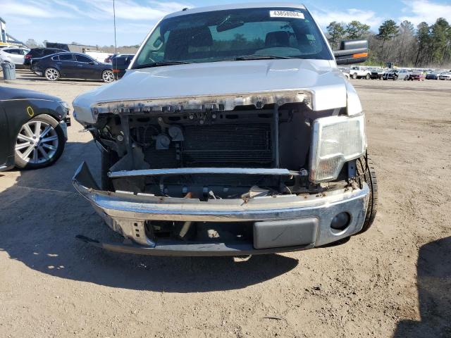 1FTMF1CM8BFC09829 - 2011 FORD F150 SILVER photo 5