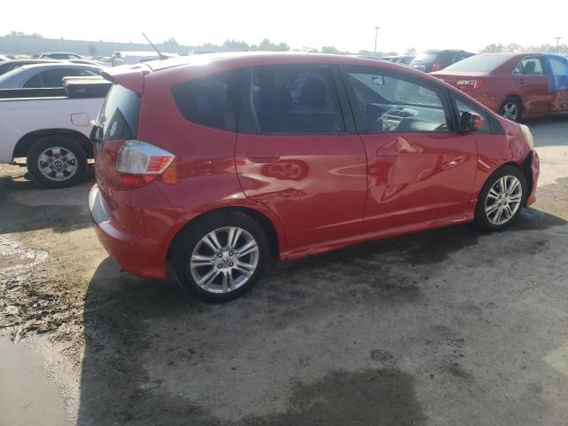 JHMGE88449S056061 - 2009 HONDA FIT SPORT RED photo 3