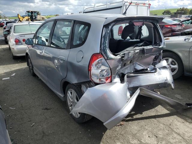 JHMGD38647S030645 - 2007 HONDA FIT S ნაცრისფერი ფოტო 2