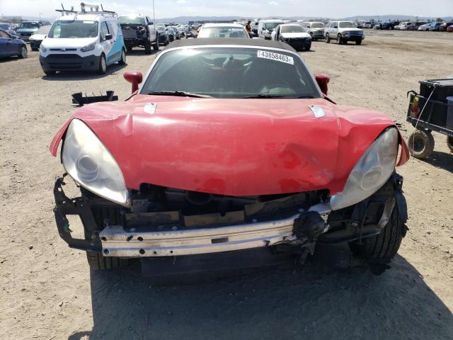 1G8MB35B97Y128220 - 2007 SATURN SKY RED photo 5