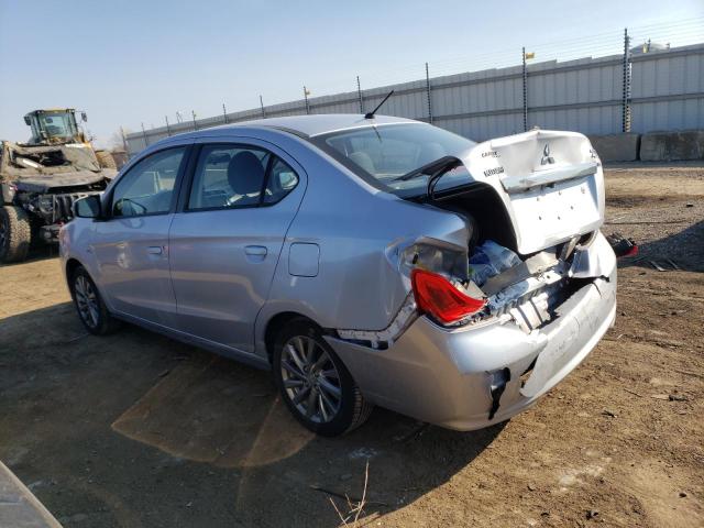 ML32F4FJ8KHF02716 - 2019 MITSUBISHI MIRAGE G4 SE SILVER photo 2