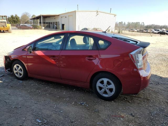 JTDKN3DU3B0265264 - 2011 TOYOTA PRIUS RED photo 2