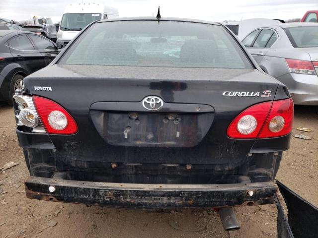 1NXBR32E07Z875828 - 2007 TOYOTA COROLLA CE BLACK photo 6