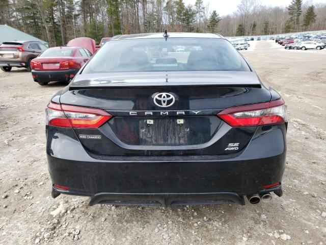 4T1G11BK8PU083434 - 2023 TOYOTA CAMRY SE NIGHT SHADE BLACK photo 6