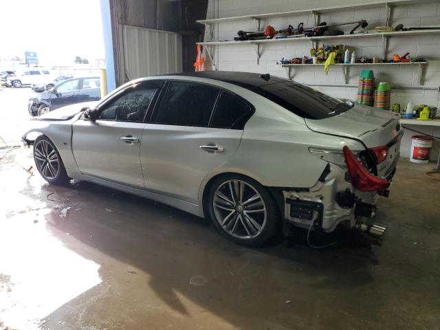 JN1BV7AR7EM680286 - 2014 INFINITI Q50 BASE SILVER photo 2