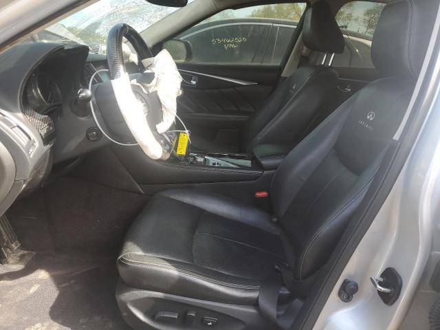 JN1BV7AR7EM680286 - 2014 INFINITI Q50 BASE SILVER photo 7