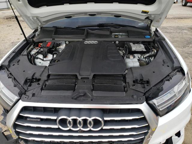 WA1LHAF75KD045943 - 2019 AUDI Q7 PREMIUM PLUS WHITE photo 11