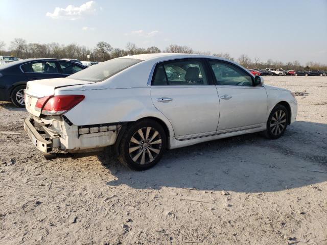 4T1BK3DB2BU393250 - 2011 TOYOTA AVALON BASE WHITE photo 3