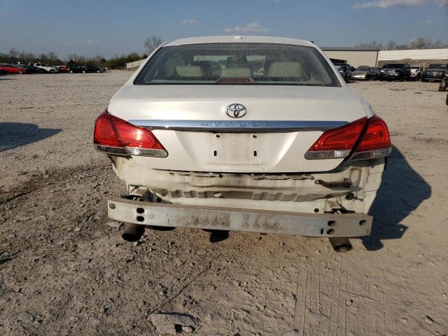 4T1BK3DB2BU393250 - 2011 TOYOTA AVALON BASE WHITE photo 6