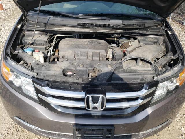 5FNRL5H31GB167084 - 2016 HONDA ODYSSEY SE GRAY photo 12