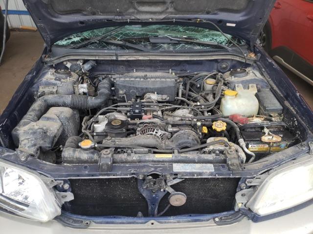 JF1SF65591G739185 - 2001 SUBARU FORESTER S BLUE photo 11