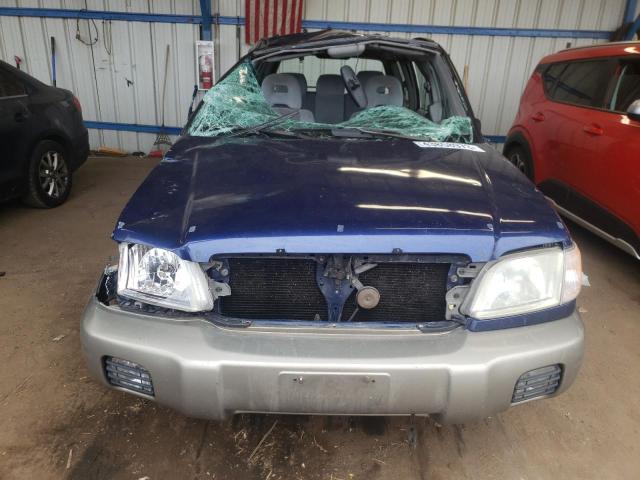 JF1SF65591G739185 - 2001 SUBARU FORESTER S BLUE photo 5