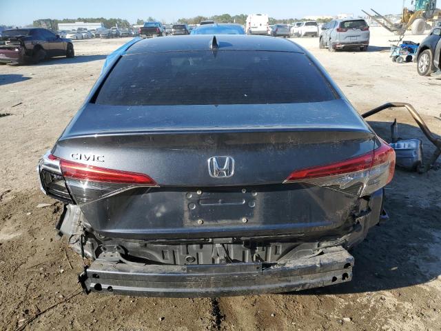 JHMFE1F73NX009293 - 2022 HONDA CIVIC EX GRAY photo 6