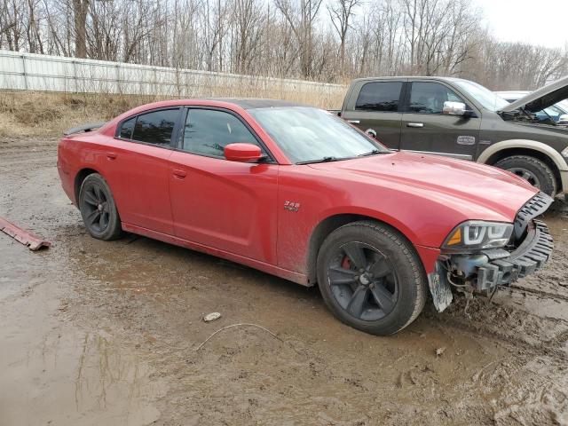 2B3CL5CT1BH511465 - 2011 DODGE CHARGER R/T RED photo 4