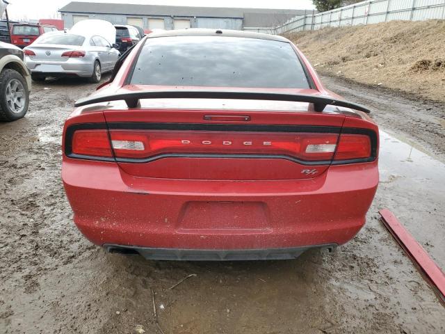 2B3CL5CT1BH511465 - 2011 DODGE CHARGER R/T RED photo 6