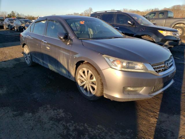 1HGCR2E58EA267392 - 2014 HONDA ACCORD SPORT GRAY photo 4