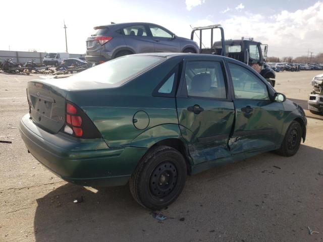 1FAFP33P0YW299195 - 2000 FORD FOCUS LX GREEN photo 3