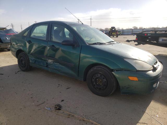 1FAFP33P0YW299195 - 2000 FORD FOCUS LX GREEN photo 4