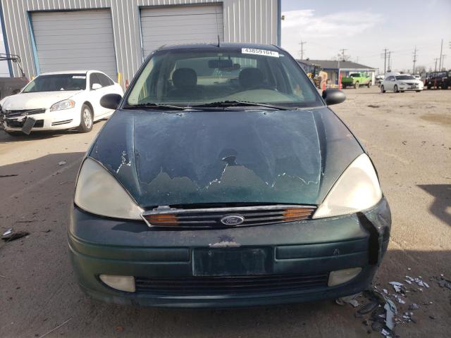 1FAFP33P0YW299195 - 2000 FORD FOCUS LX GREEN photo 5