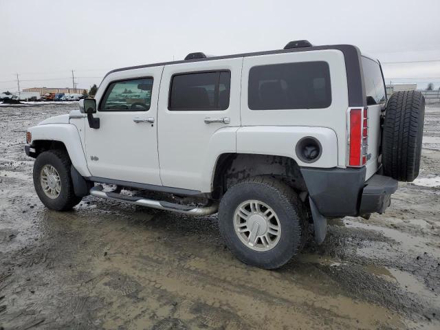 5GTEN13E088105132 - 2008 HUMMER H3 WHITE photo 2