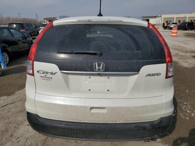 5J6RM4H73CL062980 - 2012 HONDA CR-V EXL WHITE photo 6