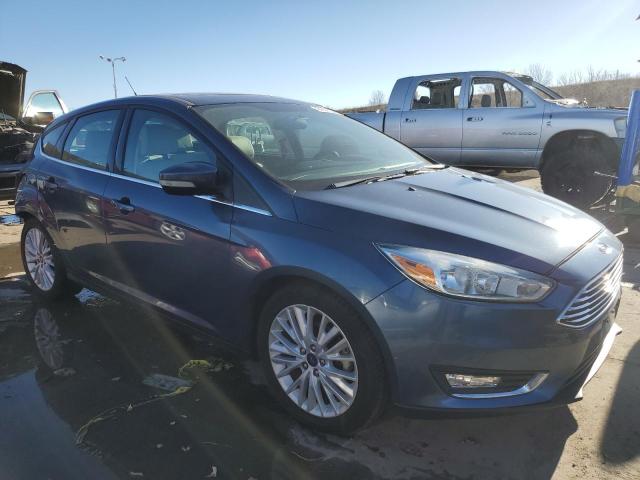 1FADP3N24JL314586 - 2018 FORD FOCUS TITANIUM BLUE photo 4