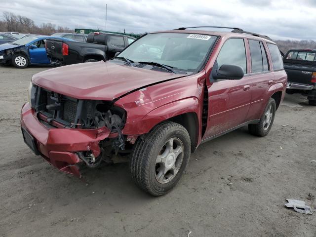 1GNDT13S382136061 - 2008 CHEVROLET TRAILBLAZE LS BURGUNDY photo 1