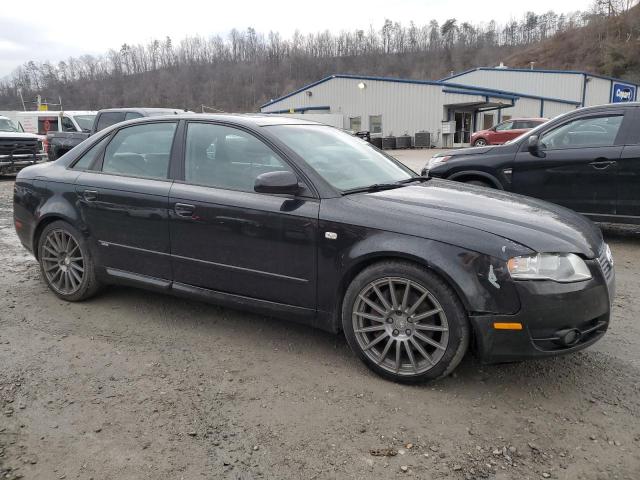 WAUEF78E47A012845 - 2007 AUDI A4 S-LINE 2.0T QUATTRO TURBO BLACK photo 4