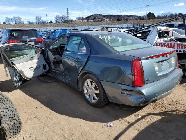 1G6DW677460190385 - 2006 CADILLAC STS TEAL photo 2