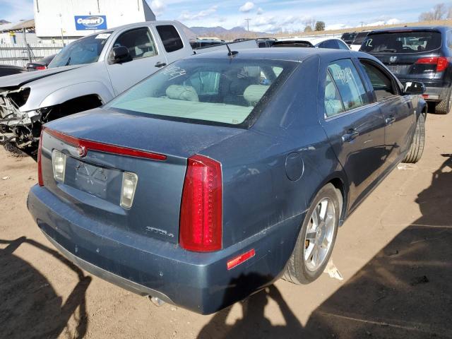 1G6DW677460190385 - 2006 CADILLAC STS TEAL photo 3