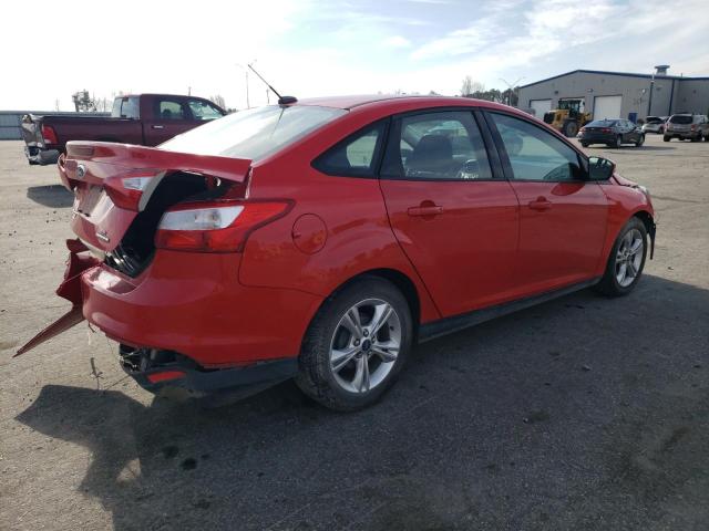 1FADP3F28EL147332 - 2014 FORD FOCUS SE RED photo 3