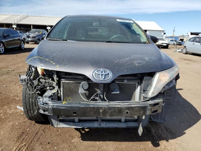 4T3BK3BB3DU095626 - 2013 TOYOTA VENZA LE GRAY photo 5