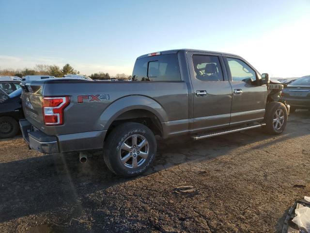 1FTFW1EG5JFE35194 - 2018 FORD F150 SUPERCREW GRAY photo 3