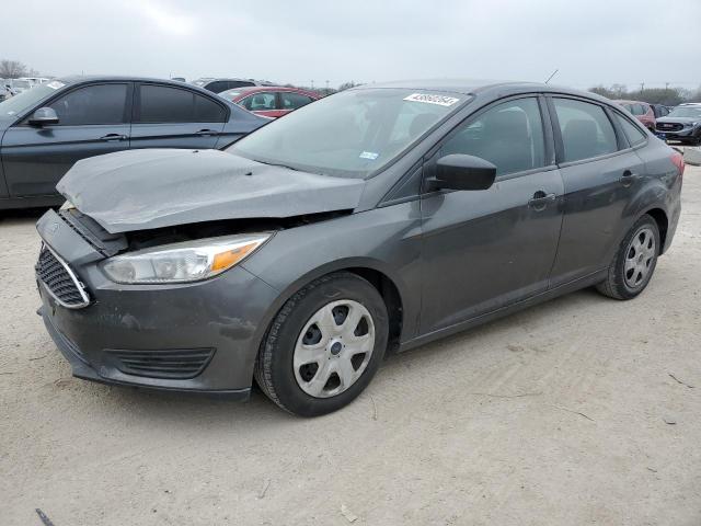 1FADP3E25JL286748 - 2018 FORD FOCUS S GRAY photo 1