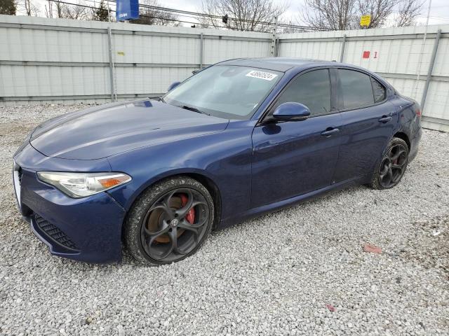 ZARFAEEN9H7530890 - 2017 ALFA ROMEO GIULIA TI Q4 BLUE photo 1