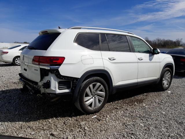 1V2BR2CA4MC543272 - 2021 VOLKSWAGEN ATLAS SEL WHITE photo 3