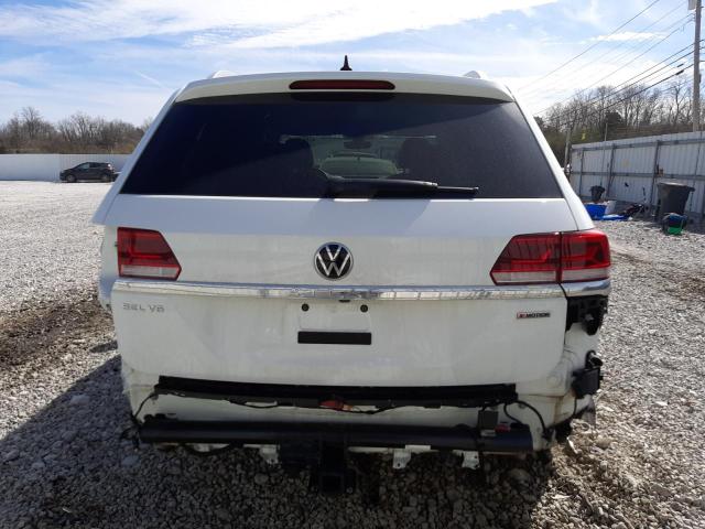 1V2BR2CA4MC543272 - 2021 VOLKSWAGEN ATLAS SEL WHITE photo 6