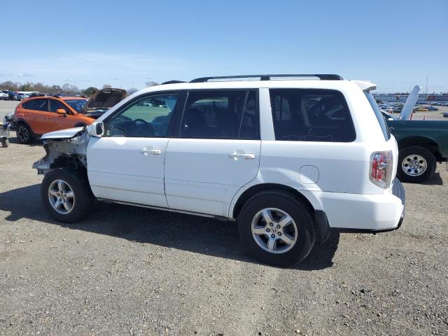 5FNYF28776B048250 - 2006 HONDA PILOT EX WHITE photo 2